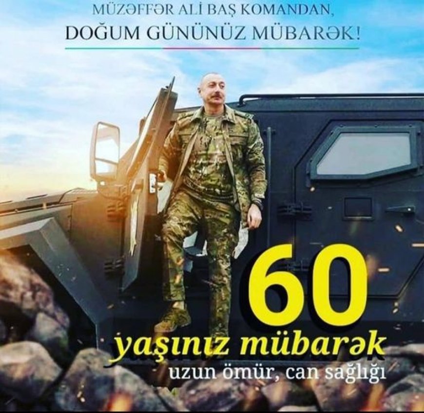 Bu gün cənab Prezident İlham Əliyevin doğum günüdür