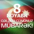 8 Noyabr Qələbə Gününuz Mübarək